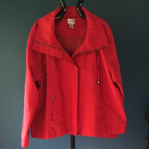 chicos red jacket